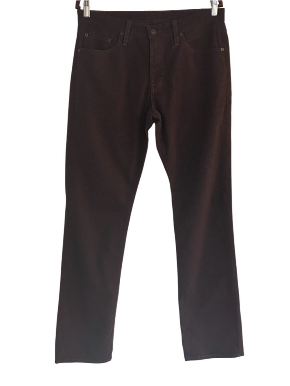 AG Adriano Goldschmied Jeans Men’s Size 32 X 32 Brown Slim Straight Stretch
